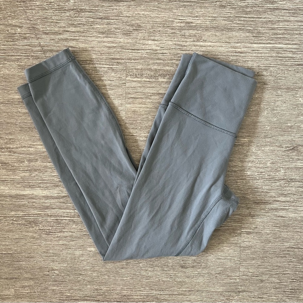 Lululemon Wunder Under Grey 7/8 Leggings